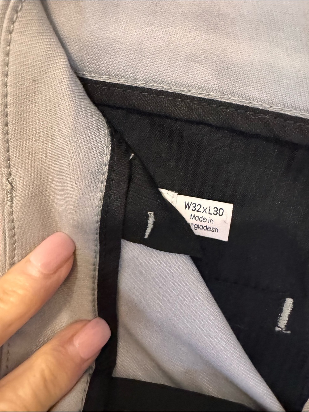 Calvin Klein Men's Gray Dress Pants Classic Flat Front Modern Chino Size 32/30 - Picture 8 of 15